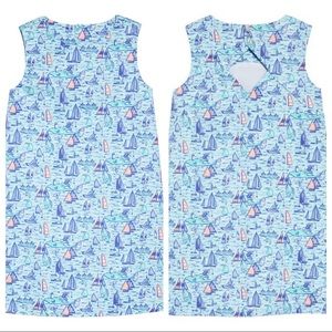 Vineyard Vines sailboat shift dress youth sz 14